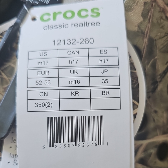 Crocs Camo Clogs - Picture 2 of 4